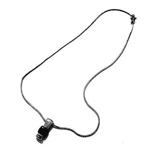 Sterling Black Onyx Necklace